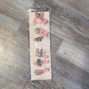 Girls toddler baby 6 hair clips